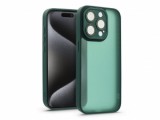 Haffner Variete Apple iPhone 15 Pro tok lencsevédő üveggel sötétzöld (HF239595)