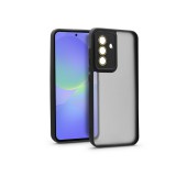 Haffner Variete tok kameravédő lencsevédő üveggel - Samsung SM-A366 Galaxy A36 5G - fekete
