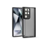 Haffner Variete tok kameravédő lencsevédő üveggel - Samsung SM-S928 Galaxy S24 Ultra - fekete