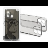 Haffner Xiaomi Redmi 12C szilikon hátlap - Gray Monkey - átlátszó (HF239144)