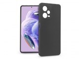Haffner Xiaomi Redmi Note 12 Pro+ 5G szilikon hátlap - Soft - fekete