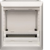 HAGER FU32AN Vega D, 3 soros, süllyesztett elosztó, félig előszerelt, ajtó nélkül, 300mm üres hely, 24modul, 656x550x110,