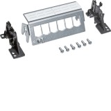 HAGER FZ06MMO Volta 6db-os patch panel, csatlakozó nélkül