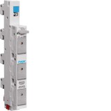 HAGER L066M D02 biztosítós kapcsoló 4p 63a 600mm-es síntávra