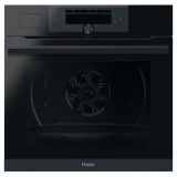 Haier HWO60SM6FS9XHP fekete, beépíthető, sütőtér: 70L, sütő