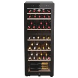 Haier HWS77GDAU1 fekete, Hűtő:190L, borhűtő