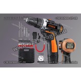 Haina HM6213 LI-ION Dupla Akús 18V 2-sebesség LCD Kijelzővel és 68-részes szettel