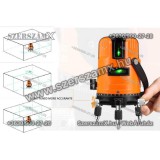 Haina HM6313 Keresztvonalas Szintező lézer 5db Zöld vonal