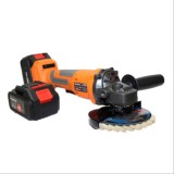 Haina HM6846 Akkumulátoros Sarokcsiszoló 125mm 48V 3-sebességes -2x Aksi