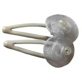 Hair Power Circle csit-csat, fehér, 2 db