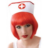 Hair Power Hair Club Cleopatra Party paróka, piros