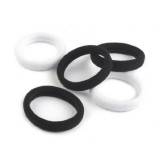 Hajgumi fekete fehér 100db 71946