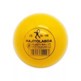 Hajítólabda (dobólabda) PVC, 100 g, 72 mm, sárga – Plasto Ball
