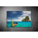 Hajó, Sziget Vászonkép 075 sea-075