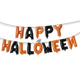 Halloween-i lufi szett - &#039;&#039;Happy Halloween&#039;&#039; felirat - rögzítő szalaggal