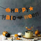 Halloween-i papír girland - "Happy Halloween" felirat - 3,5 m 58170