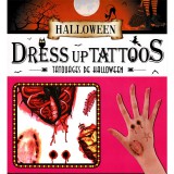 Halloween-i test tetoválás - Sebek, harapások