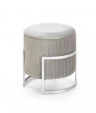 Halmar CRICKET - Tárolós puff - világosszürke