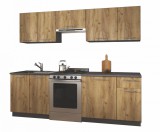 Halmar DARIA 240 - Konyhablokk (craft tölgy/antracit)