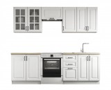 Halmar ELIZABETH 240 - Konyhablokk (fehér/sonoma tölgy)