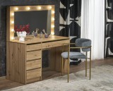 Halmar HOLLYWOOD XL - Fésülködőasztal (artisan tölgy)