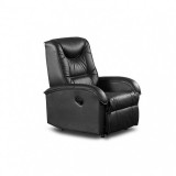 Halmar JEFF - Relax Fotel - Fekete