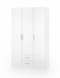 Halmar LIMA S-3 - Gardróbszekrény - fehér
