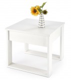 Halmar NEA KWADRAT dohányzóasztal - fehér