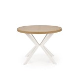 Halmar PERONI - Bővíthető étkezőasztal 100-250 cm - Aranytölgy/fehér