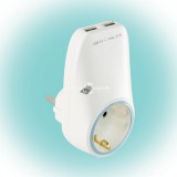 Hálózati aljzat USB töltőaljzatokkal