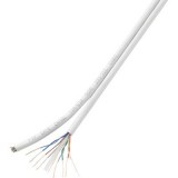 Hálózati kábel, CAT6 F/UTP DUPLEX 100m fehér, Tru Components (1567360) - UTP