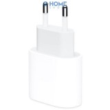 Hálózati töltő adapter, 20W, USB Type-C aljzat, gyorstöltés, PD, Fehér
