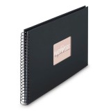 Hama 00009835 fotóalbum és lapvédő Fekete 300 lapok 10 x 15 Spirálkötés