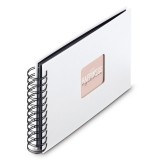 Hama 00009845 fotóalbum és lapvédő Fehér 50 lapok 10 x 15 Spirálkötés