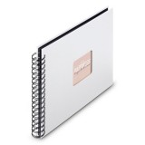 Hama 00009846 fotóalbum és lapvédő Fehér 100 lapok 10 x 15 Spirálkötés