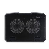 Hama 00126806 BLACK METAL fekete notebook hűtő