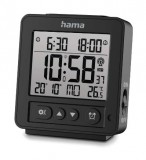 Hama 00185895 RHODOS DCF fekete ébresztőóra