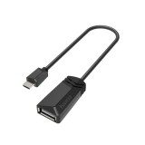 Hama 00200308 Micro-USB USB A típus Fekete csatlakozó átalakító