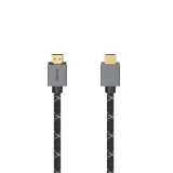 Hama 00200504 HDMI kábel 2 M HDMI A-típus (Standard) Fekete, Szürke