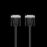 Hama 00200706 DVI kábel 1,5 M DVI-I Fekete (200706)