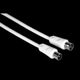 Hama 00205029 koax kábel 3 M Koaxális Fehér (205029)