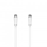 Hama 00205061 koax kábel 1,5 M F Fehér (hama205061)