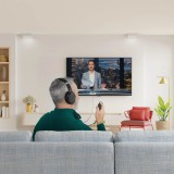 Hama 00221846 fejhallgató és headset Vezetékes Fejpánt TV Fekete