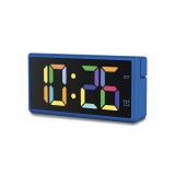 Hama 00222209 IBIZA USB kék digitális ébresztóra