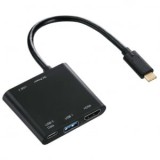 Hama 135729 4in1 USB-C multiport adapter (2x USB 3.1, HDMI, USB-C)