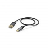 Hama 173625 Elite-Metal Micro-USB adatkábel 1,5m (hama173625) - Adatkábel