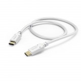Hama 183328 USB Type-C - USB Type-C adat-/töltőkábel 1.5m fehér (hama183328) - Adatkábel