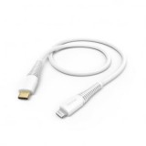 Hama 201603 USB-C - Lightning töltőkábel 1.5m fehér