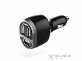 Hama 3xUSB autós töltő, 5,2A, fekete