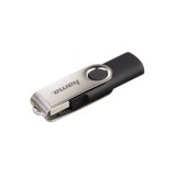 Hama 8GB Rotate USB flash meghajtó USB A típus 2.0 Fekete, Ezüst